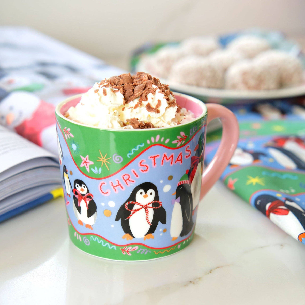 Tazza pinguino di Natale