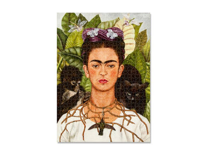 Jigsaw puzzle, 1000 pieces, Frida Kahlo, Self-Portrait with Hummingbird
