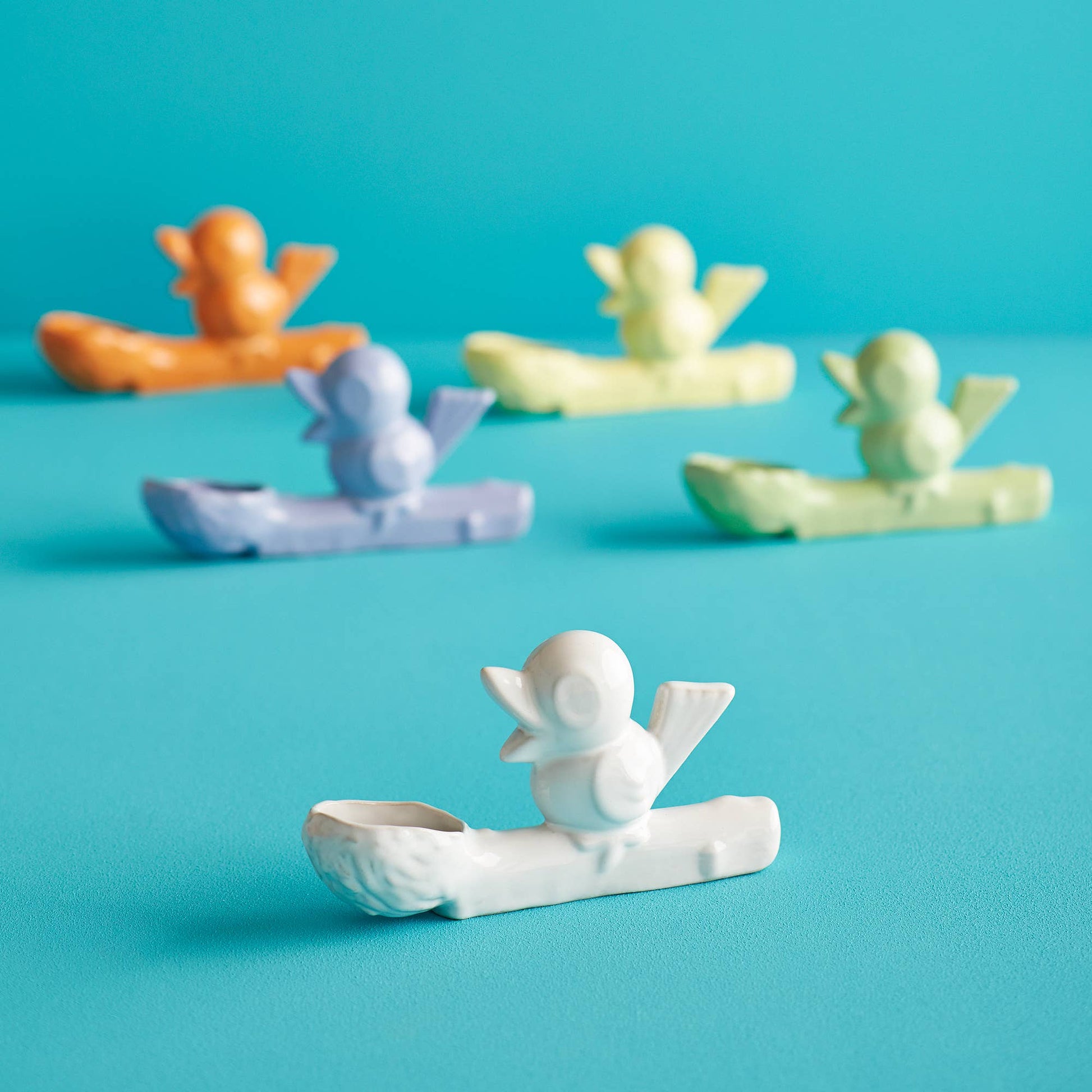 Voleur de fleurs Bleu – Jasmin Djerzic – Bleu – vue 21