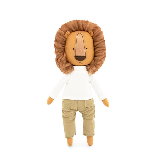 Peluche en coton, Cotti Motti, Simon le Lion (30cm)-0+