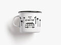 Mug en Émail « Ready for Ad-Van-Ture »
