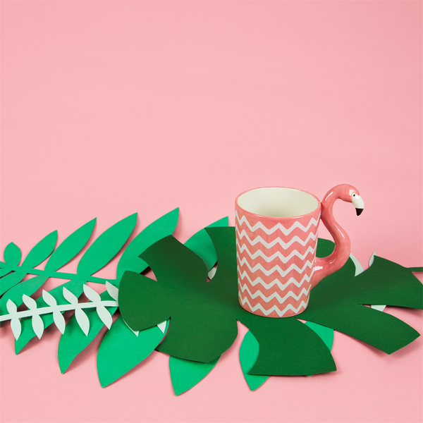 Pink Flamingo Ziggy Mug