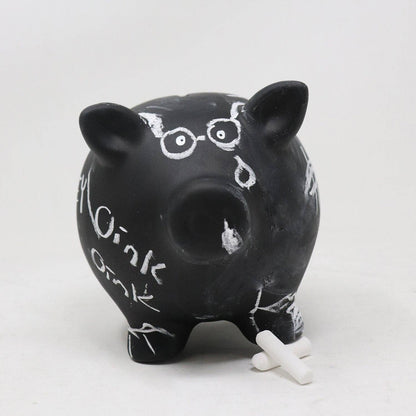 Piggy Bank with Chalk