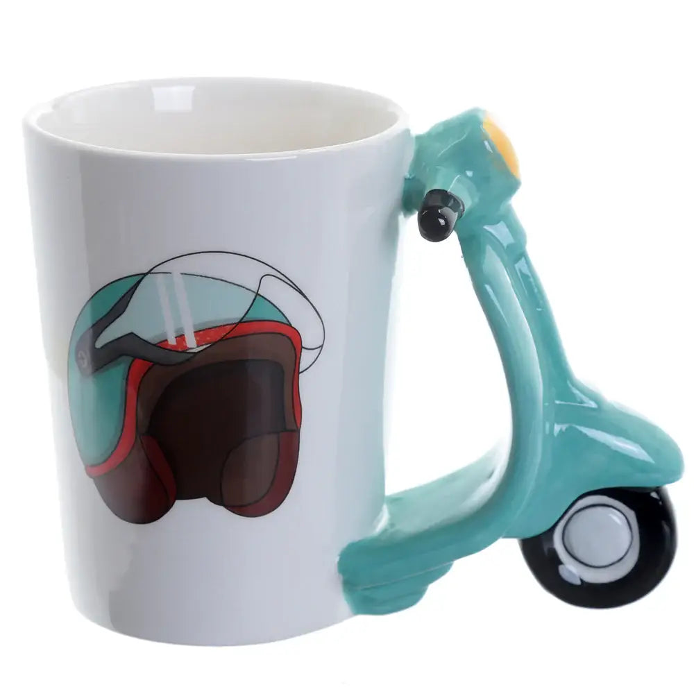 Retro “Speed ​​King” Scooter Mug