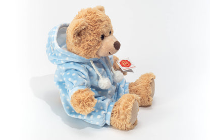 Peluche Ours en pyjama bleu