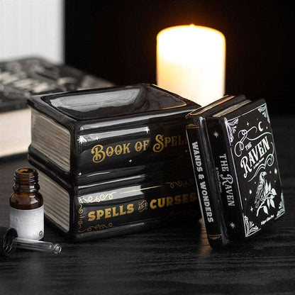 Gothic Spellbook Oil Burner and Wax Warmer