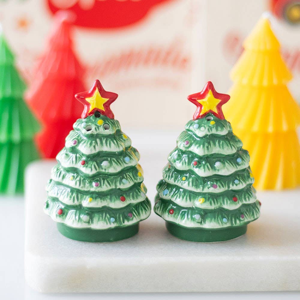 Salt &amp; Pepper Christmas Trees
