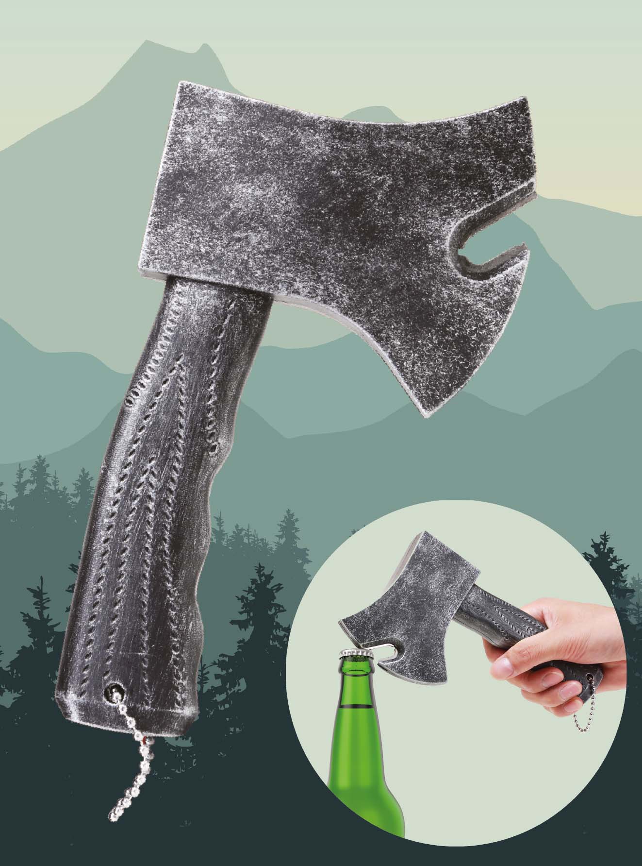 Axe Bottle Opener