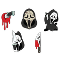 Set de pin's Ghost Face