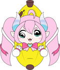 Peluche Banana Chibidoki