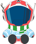 Peluche Winter Traveller