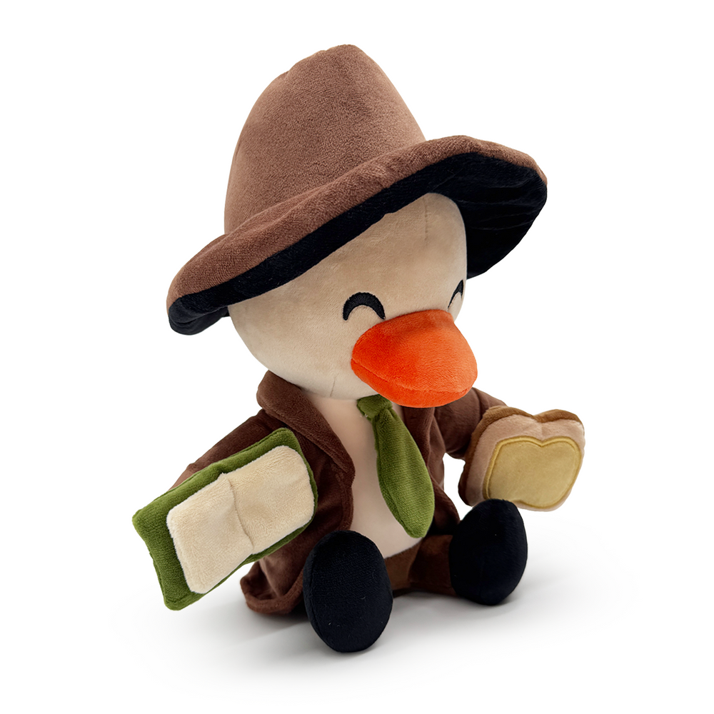 Peluche Duck Detective – 22,9 cm