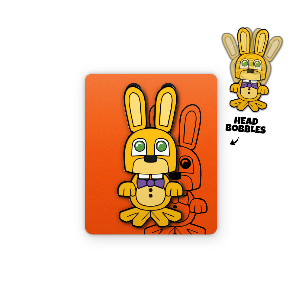 Pin's Spring Bonnie Bobble