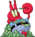 Figurine Pile O’Money Mr. Krabs