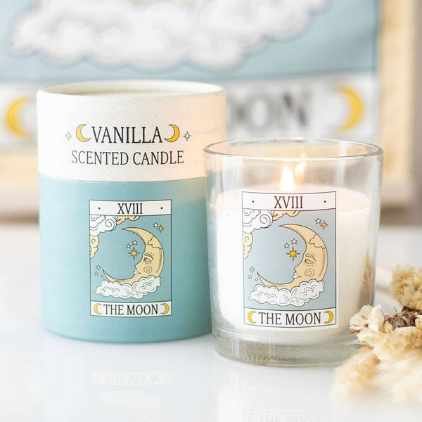 Bougie Tarot Vintage Lune - Vanille