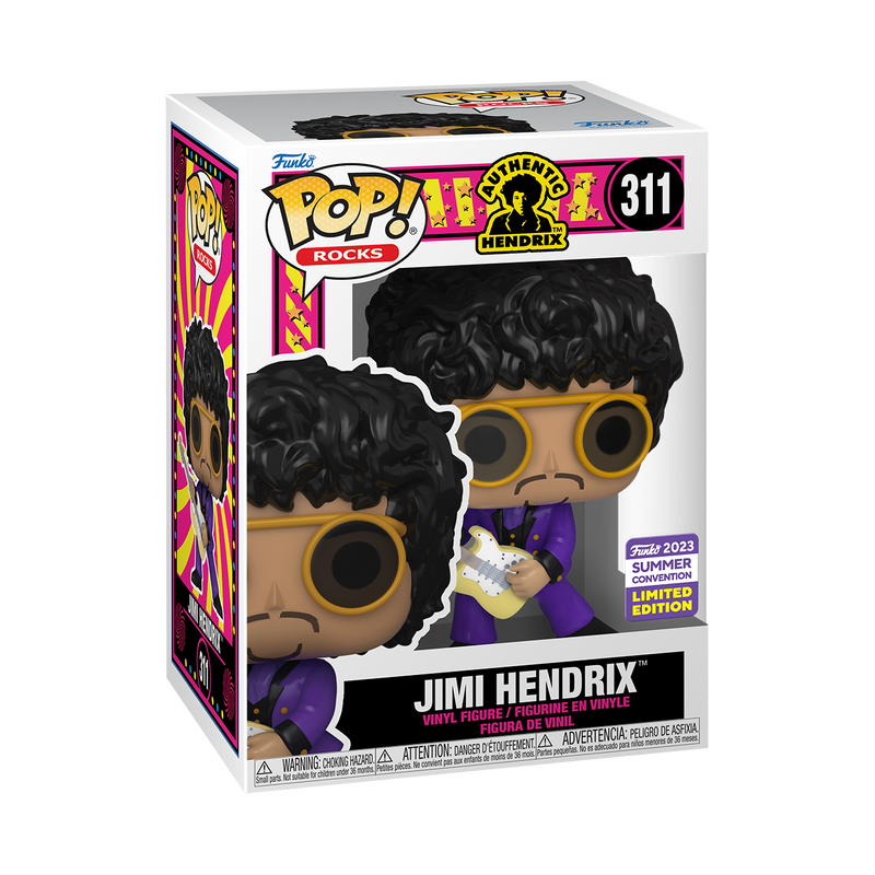 Jimi Hendrix in Purple Suit