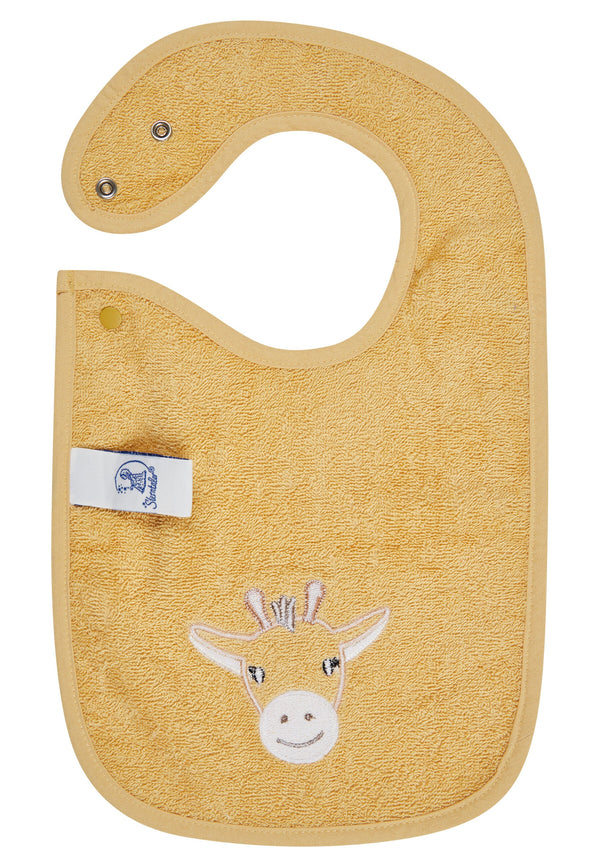 Kaya Giraffe Snap Bib