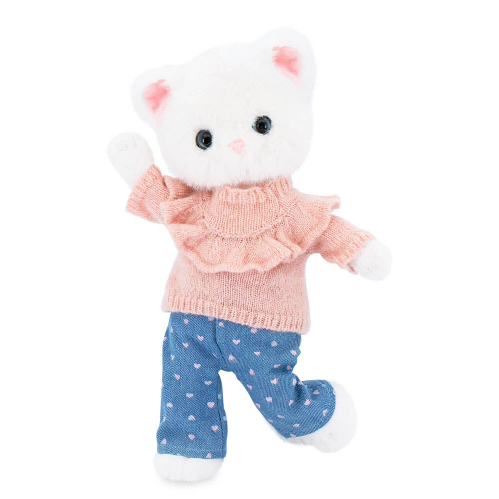 Poupée en peluche Lucky Kitty : Sweet Denim - 38 cm - 3+