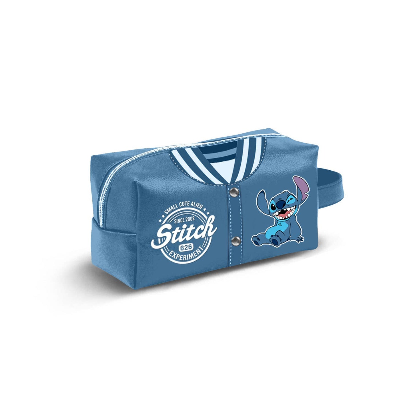 Disney Stitch Brick PLUS Travel Toiletry Bag - Varsity