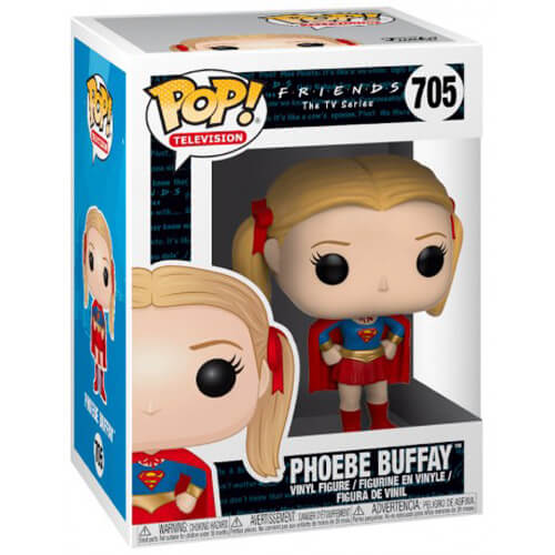 Phoebe Buffay nel ruolo di Supergirl 