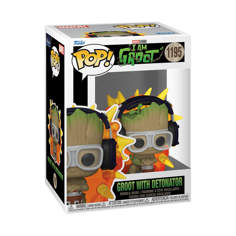pop groot with detonator 1195
