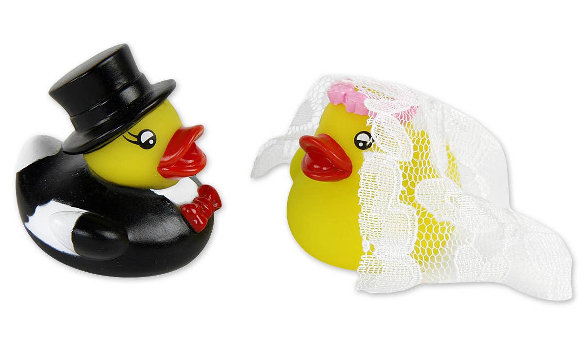 Ducks Bride and Groom