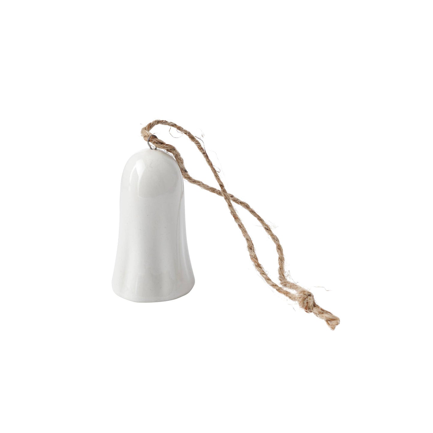 Hanging Ghost Decoration | White Ceramic