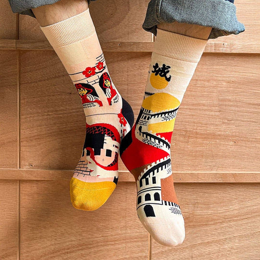Odd Socks China "The Great Wall of China"
