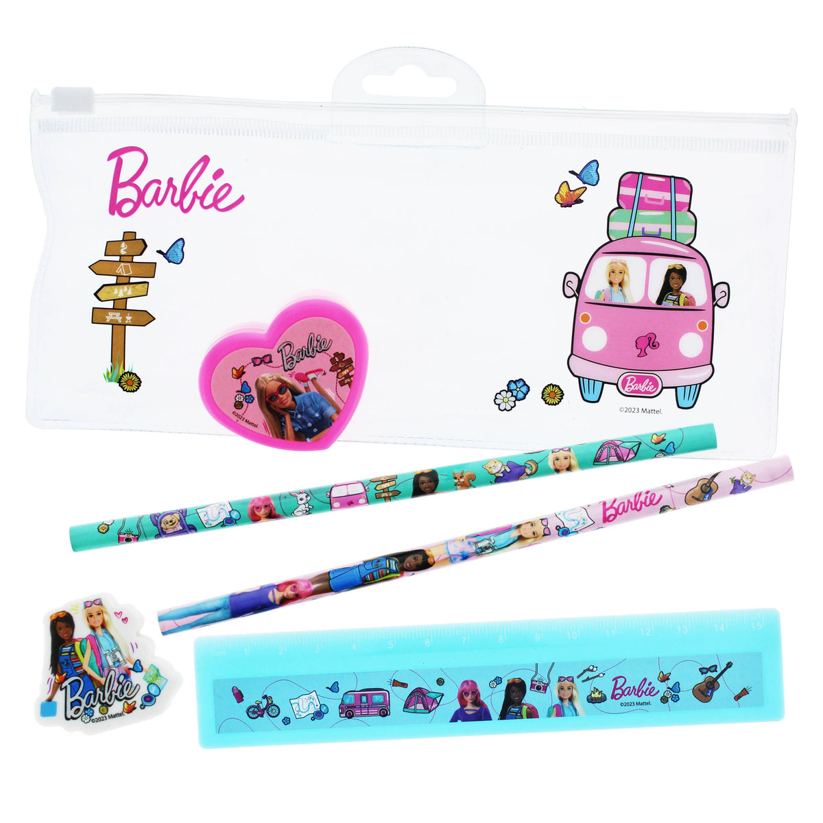 Barbie Girl Stationery Set