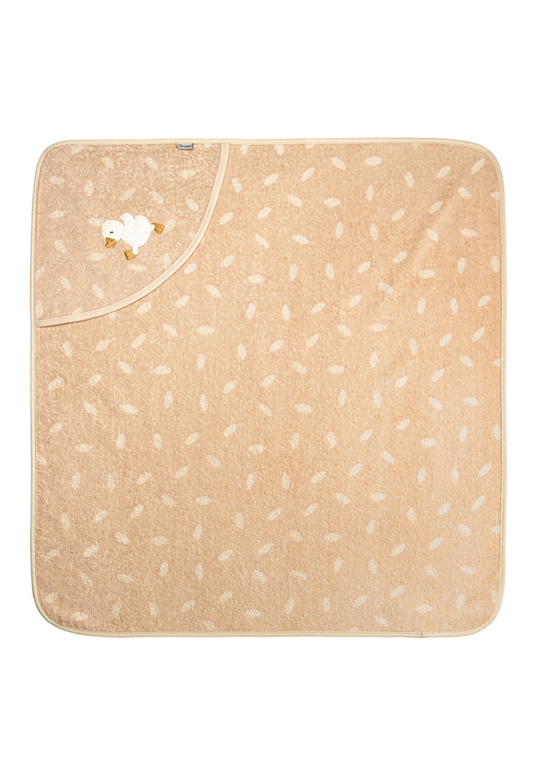 Edda Duck Hooded Towel 80x80cm