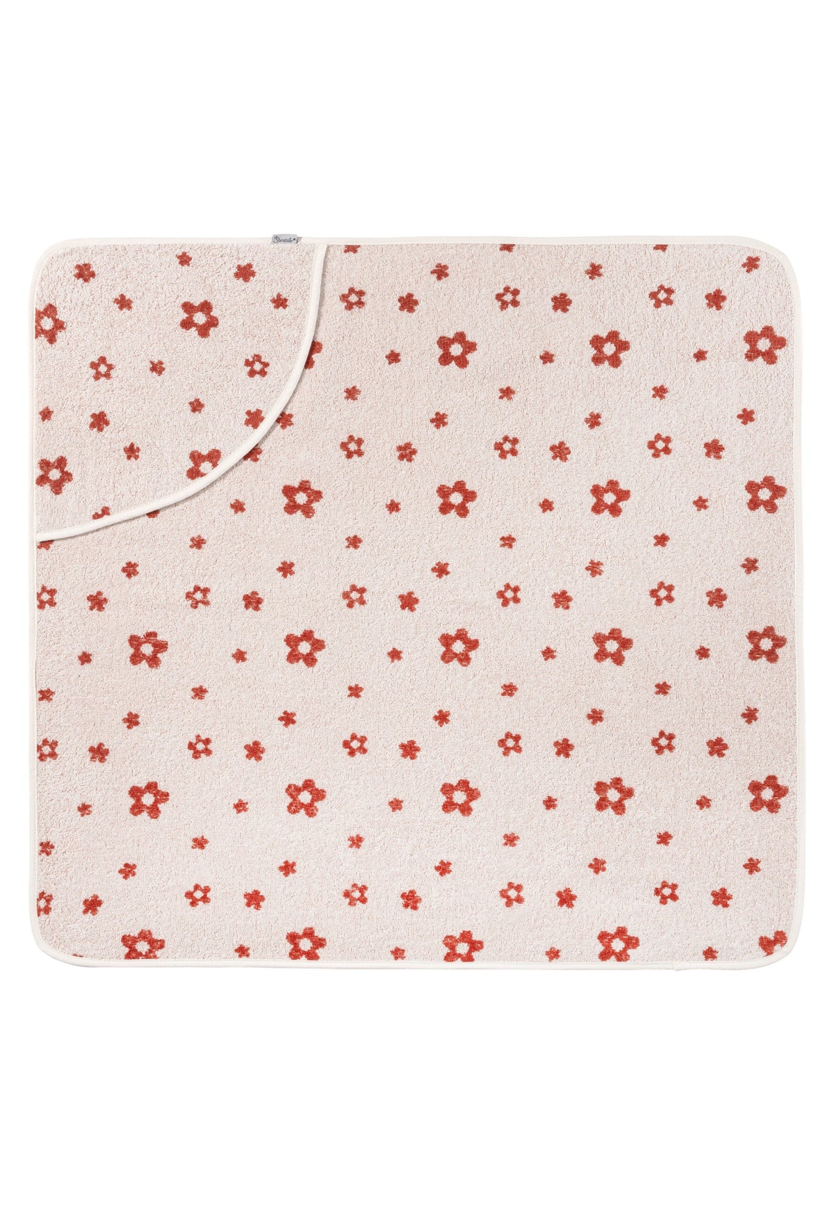 Cape de bain Cheval Sunny fleurs - 80 x 80 cm