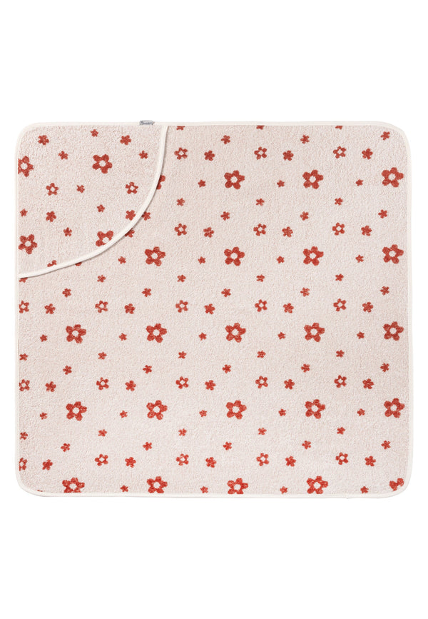 Cape de bain Cheval Sunny fleurs - 80 x 80 cm – vue 2