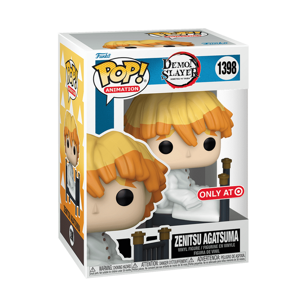 Funko Pop! Zenitsu Agatsuma au Lit