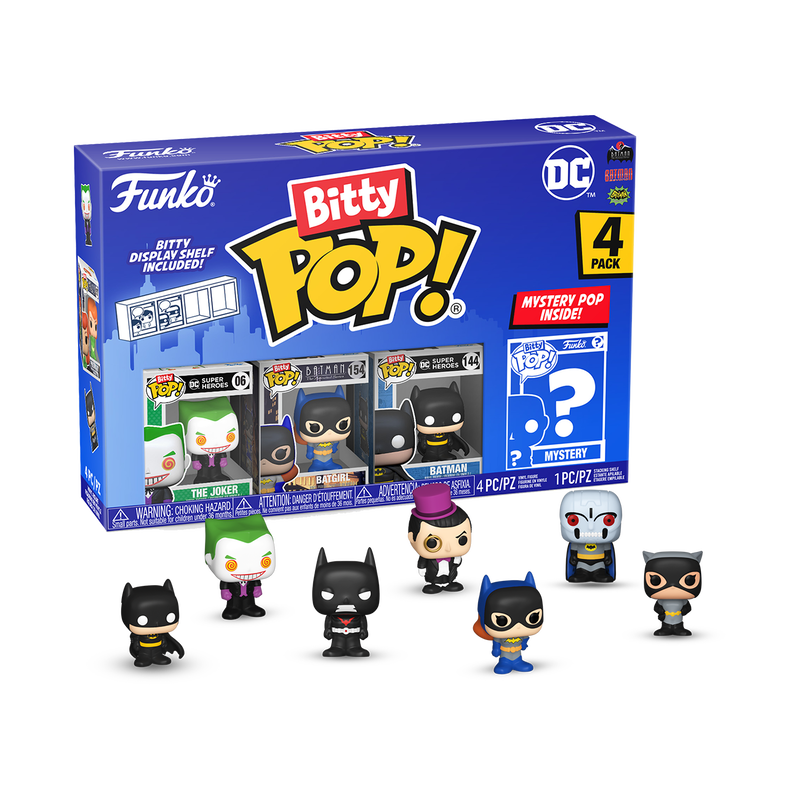 bitty pop dc comics 4 pack series 2