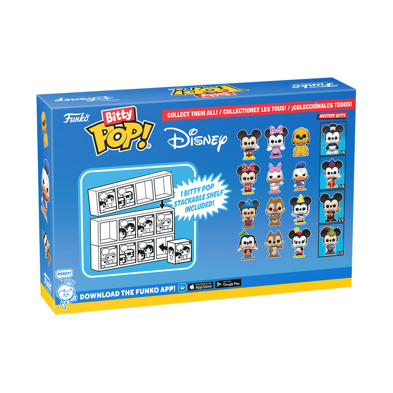 bitty pop disney 4 pack series 3