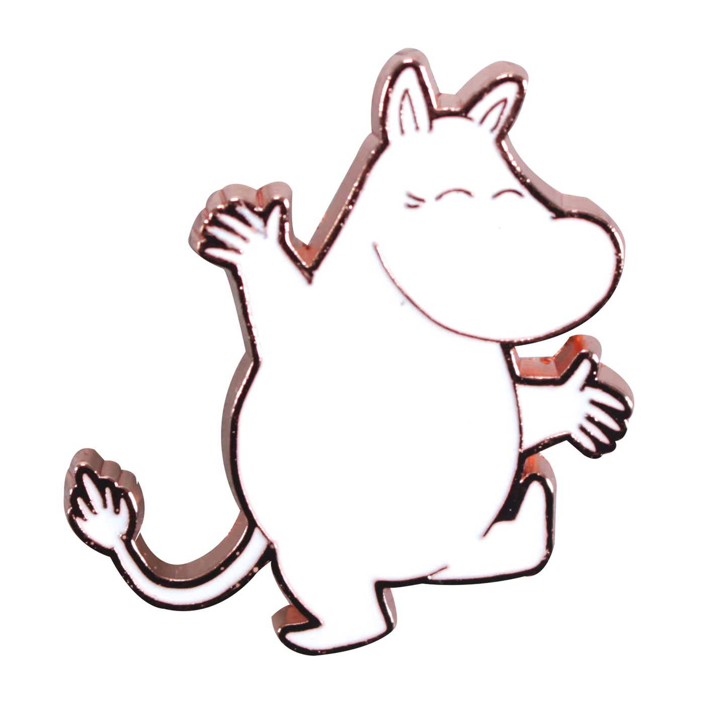 Moomin Troll metal pin