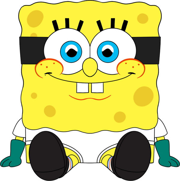 Mermaid Man SpongeBob Plush (9in)