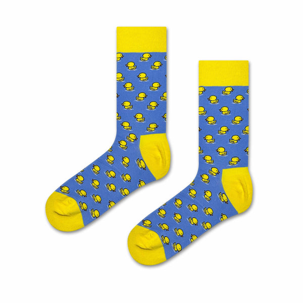 Duckling Socks in the Water