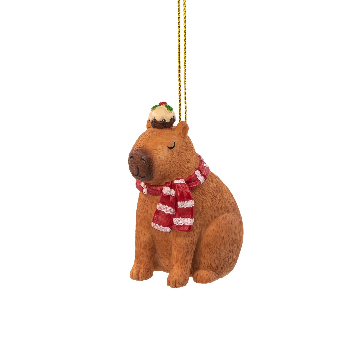 2-Pack Christmas Capybara Hanging Decorations