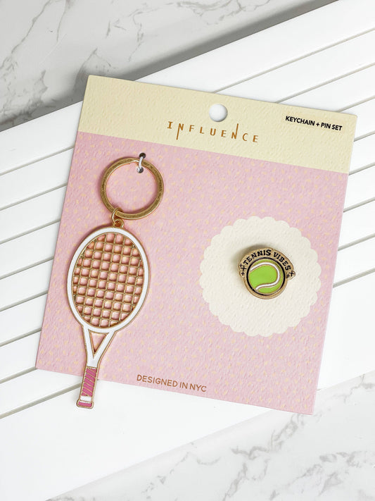 Sports Keychain and Pin Sets
