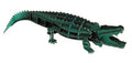Modello di Carta 3D - Crocodille