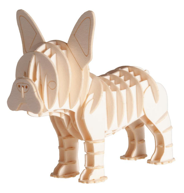 3D Paper Model - Bulldog