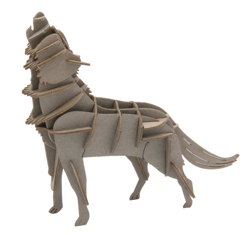 3D Paper Model - Loup