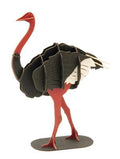 3D-Papiermodell - Autruche