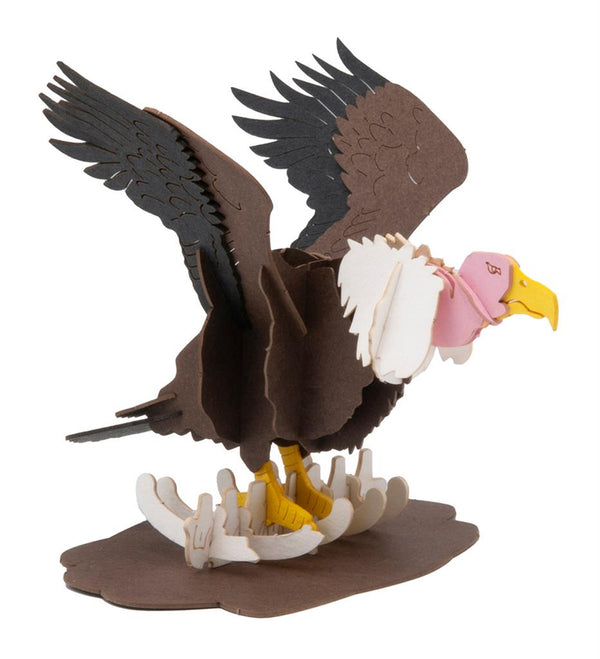 Modèle En Papier 3D - Vautour Blanc