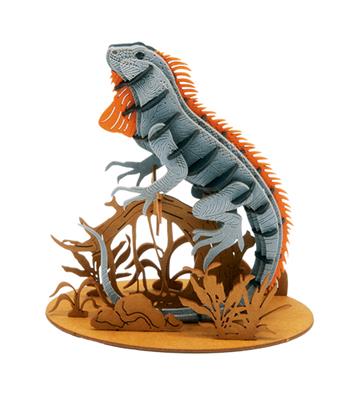3D Paper Model - Lizard