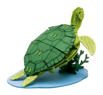 Modèle En Papier 3D - Tortue de Mer