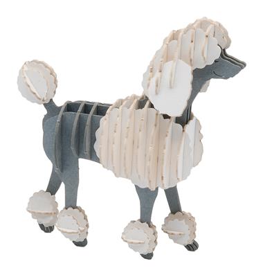 Modèle En Papier 3D - Caniche