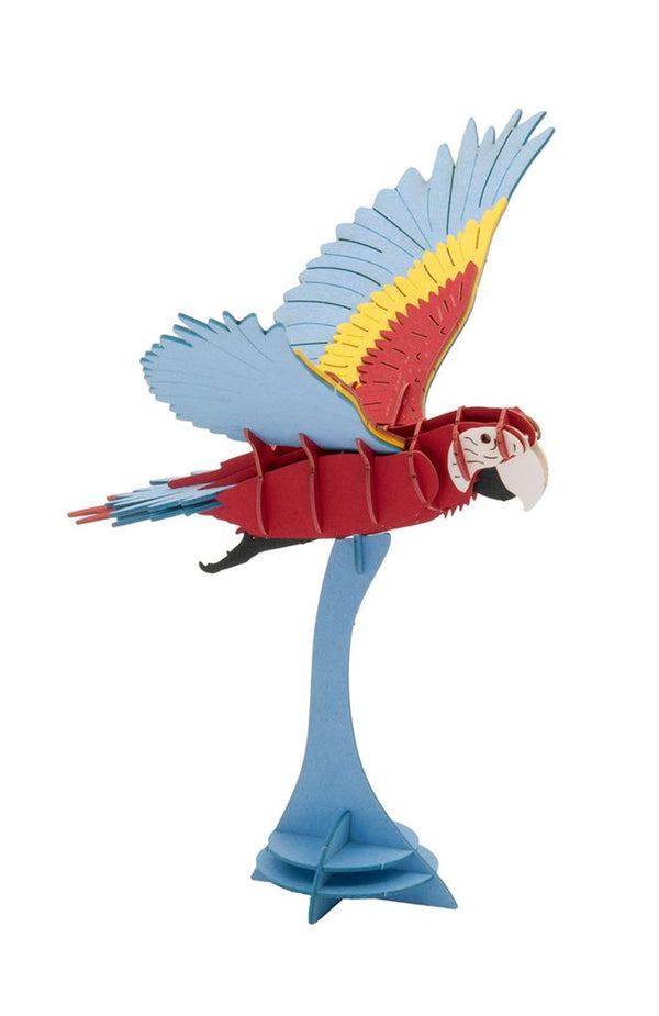 Modèle En Papier 3D - Ara volant