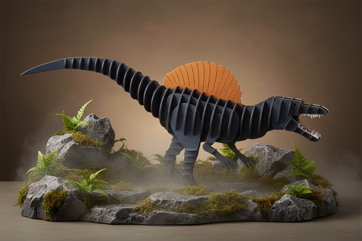 3D Paper Model - Spinosaurus